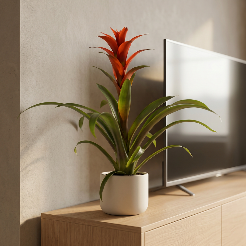 Guzmania Ostara - ร12cm - โ45cm
