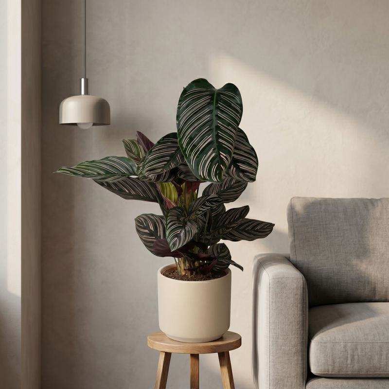 Calathea Ornata - Pinstripe - Ø19cm · ↕75cm