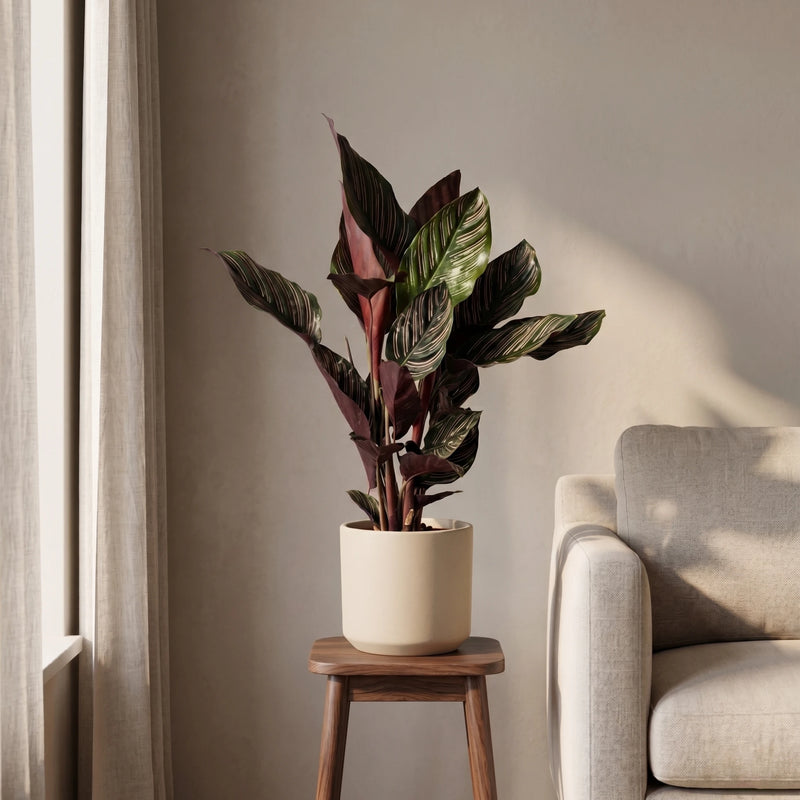 Calathea Ornata - Pinstripe - Ø14cm · ↕50cm