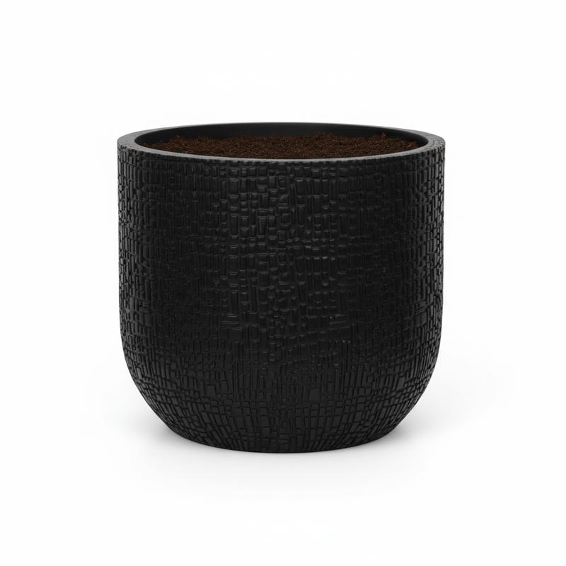 Capi Nature Skin Pot Bol - Antraciet