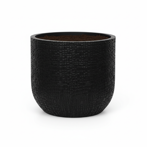 Capi Nature Skin Pot Bol - Antraciet