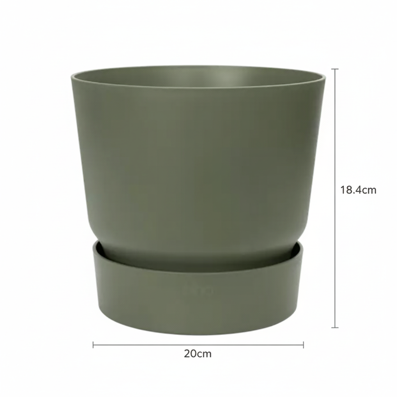 Elho Greenville Round - Leaf Green
