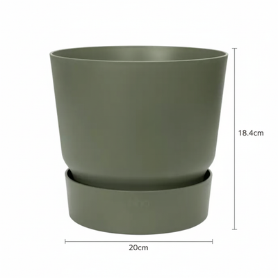 Elho Greenville Round - Leaf Green